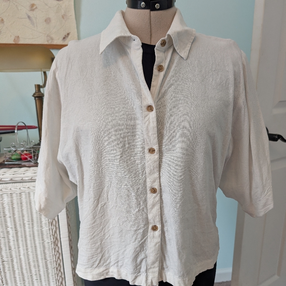 Banana Republic Linen Blend Shirt